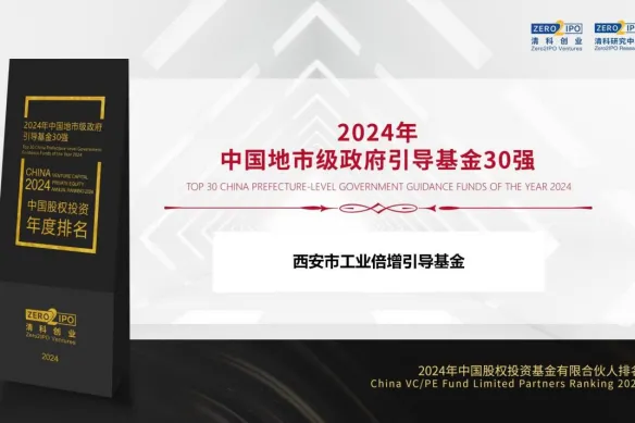 奮楫爭(zhēng)先，載譽(yù)前行② || 西安市工業(yè)倍增引導(dǎo)基金獲評(píng)“2024年中國地市級(jí)政府引導(dǎo)基金30強(qiáng)”